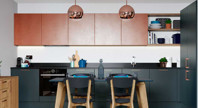 kitchens in portglenone, antrim, ballymena by 5 star kitchens - ferro - smooth