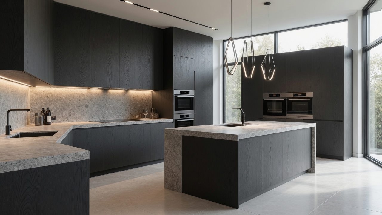 Nova contemporary kitchen range for trade retailers